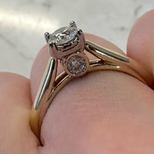 Load image into Gallery viewer, Yellow Gold Diamond Solitaire Ring - Product Code - G833