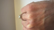 Load and play video in Gallery viewer, Diamond Platinum Solitaire Ring