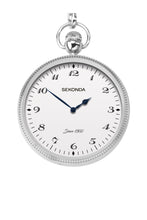 Load image into Gallery viewer, Sekonda Men’s Silver Coloured Pocket Watch - Product Code - 1792