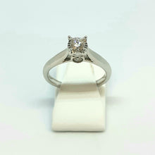 Load image into Gallery viewer, 9ct White Gold Diamond Solitaire Ring - Product Code - G556