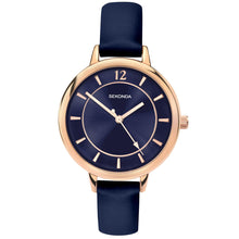 Load image into Gallery viewer, Sekonda Editions Dark Blue Strap Watch - Product Code - 2136