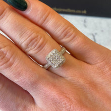 Load image into Gallery viewer, Diamond Designer Pave Set Ring - G714