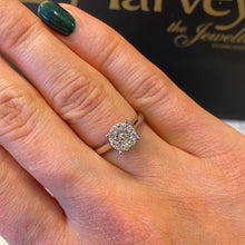 Load image into Gallery viewer, 9ct White Gold Diamond Ring