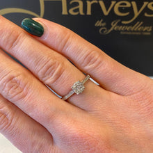 Load image into Gallery viewer, 9ct White Gold Diamond Ring - G728