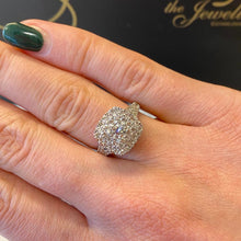 Load image into Gallery viewer, Diamond Designer White Gold Ring - G729