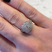 Load image into Gallery viewer, Diamond Designer White Gold Ring - G729