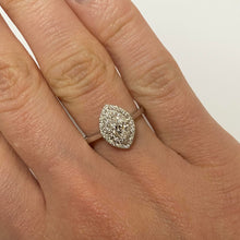 Load image into Gallery viewer, Marquise Diamond White Gold Ring - Product Code - E586