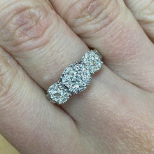 Load image into Gallery viewer, One Carat Trilogy Diamond Ring - Product Code - G694