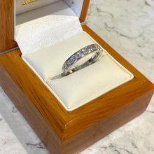 Load image into Gallery viewer, One Carat Princess Cut Diamond Band - B462