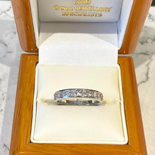 Load image into Gallery viewer, One Carat Princess Cut Diamond Band - B462