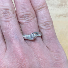 Load image into Gallery viewer, White Gold Diamond Ring - Product Code - G692