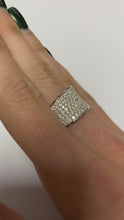 Load and play video in Gallery viewer, Two Carat Pave Set Diamond Band - Product Code - R107
