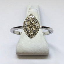 Load image into Gallery viewer, Diamond White Gold Marquise Shaped Ring