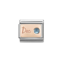 Load image into Gallery viewer, Nomination Rose Gold Birth Stone Jan - Dec Charms | CLICK HERE FOR ALL BIRTHSTONES