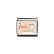 Load image into Gallery viewer, Nomination Rose Gold Birth Stone Jan - Dec Charms | CLICK HERE FOR ALL BIRTHSTONES