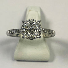 Load image into Gallery viewer, Diamond White Gold Designer Ring - Product Code - B418