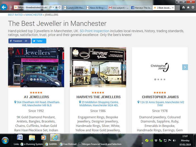 The Best Jeweller in Manchester