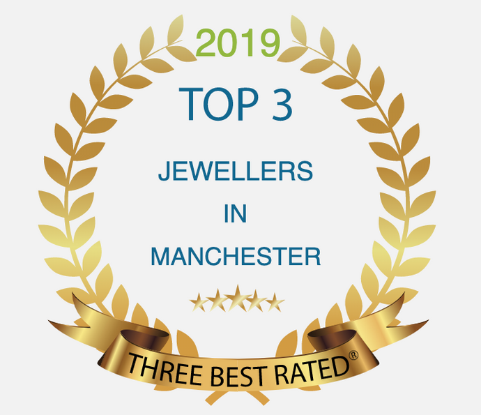 Proud to announce we are now listed as one of the TOP 3 JEWELLERS IN MANCHESTER