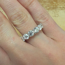 Load image into Gallery viewer, 2.54ct Round Lab Diamond Band - Product Code - LB49
