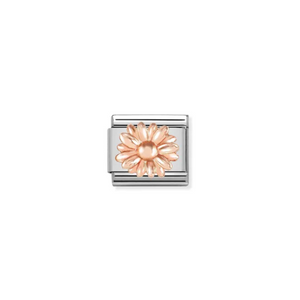 Nomination Composable Classic Link, Daisy in Rosegold - 430106 08