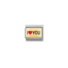 Load image into Gallery viewer, Nomination Composable Classic Link, I Love You with Red Heart - Product Code - 030284 52
