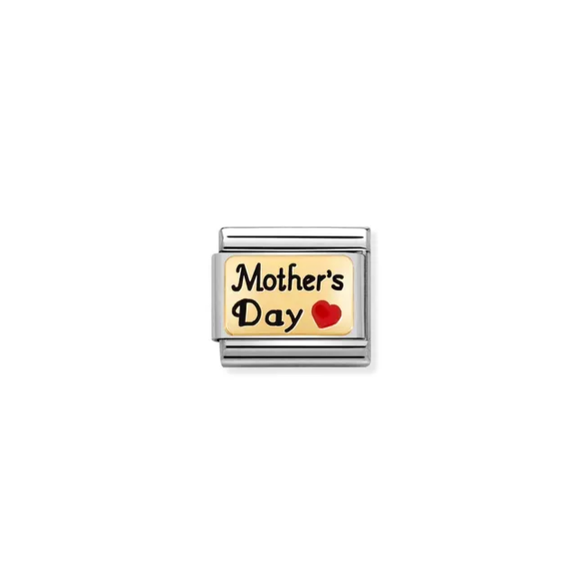 Nomination Composable Classic Link, Mother's Day, Red Heart - Product Code - 030284 54