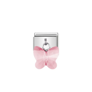Nomination Composable Classic Link with Pink Butterfly - Product Code - 030604 11