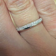 Load image into Gallery viewer, White Gold Diamond Band - Product Code - G745
