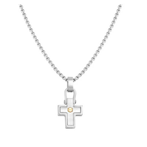 Nomination Manvision Necklace, Cross with Screws -Product Code - 133004 012