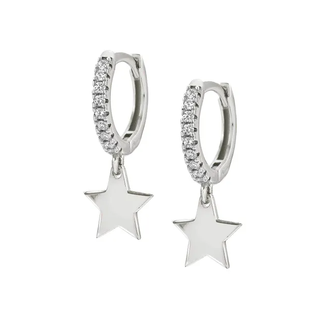 Nomination Chic & Charm Huggy Earrings , Star- Product code - 148604 015