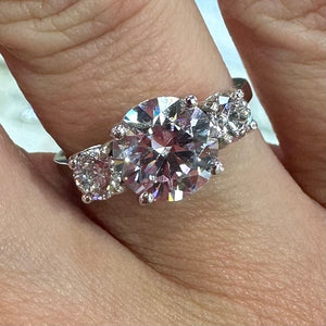 White Gold Stone Set Ring - Product Code - H245