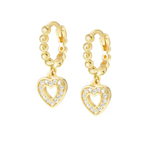 Load image into Gallery viewer, Nomination Lovecloud Hoop Heart Earring - Product Code -  240507 008
