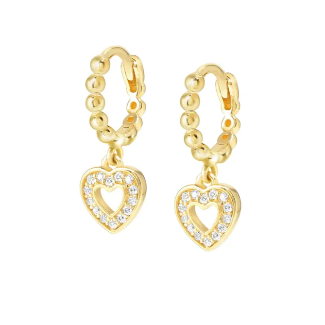 Nomination Lovecloud Hoop Heart Earring - Product Code -  240507 008