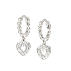 Nomination Lovecloud Hoop Heart Earring - Product Code -   240507 009