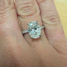 Load image into Gallery viewer, 18ct White Gold 3 Carat Lab Diamond Ring - Product Code - C42870
