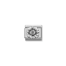 Load image into Gallery viewer, Nomination Composable Classic Link, Silver Sunflower - Product Code - 330110 22
