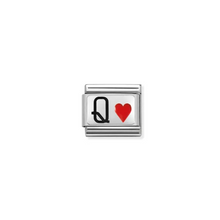 Load image into Gallery viewer, Nomination Composable Classic Link, Queen of Hearts - Product Code -  330208 30
