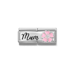 Nomination Composable Double Link, Mum with Flower - Product Code - 330734 18