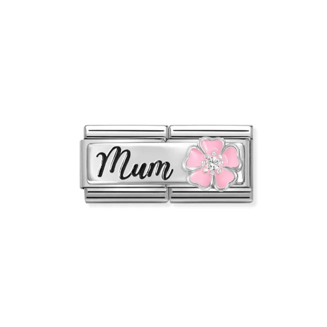 Nomination Composable Double Link, Mum with Flower - Product Code - 330734 18