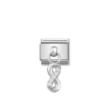 Load image into Gallery viewer, Nomination Composable Classic Link, Silver Infinity Pendant - Product Code - 331800 10
