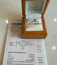 Load image into Gallery viewer, One Carat Lab Grown Platinum Ring - Product Code - LB24
