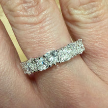 Load image into Gallery viewer, Trillion Cut Lab Diamond Band - Product Code - LB51
