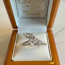 Load image into Gallery viewer, Two Carat Marquise Platinum Designer Lab Grown Ring - Product Code - LB15
