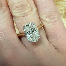 Load image into Gallery viewer, 2.57ct Oval Lab Diamond Ring - Product Code - LB37
