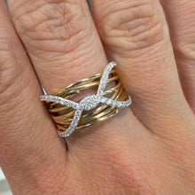 Load image into Gallery viewer, Designer Diamond Set Band Ring - Product Code - A320
