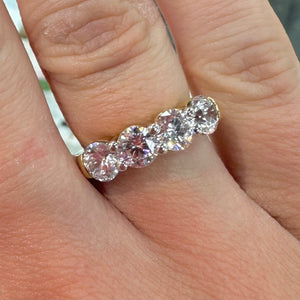 Stone Set Band Ring - Product Code - VX771