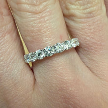 Load image into Gallery viewer, 1.09ct Round Brilliant Lab Diamond Band - Product Code - LB46
