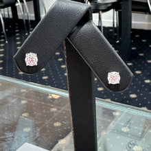 Load image into Gallery viewer, One Carat Lab Diamond White Gold Studs - LB10
