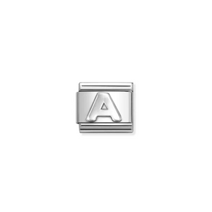 Nomination Composable Classic Link Silver Initials