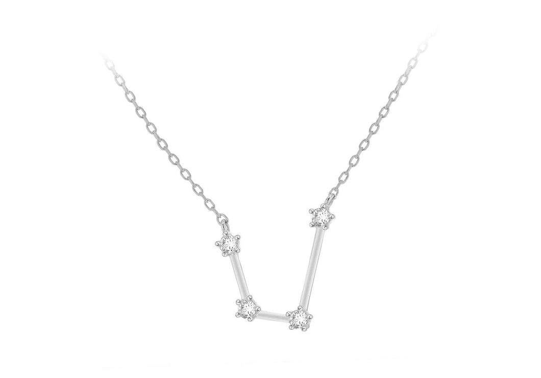 Aquarius Stone Set Pendant & Chain - Product Code - 8.19.8720